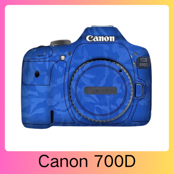Corpo da Canon 700D - Pele câmera, adesivo câmera - com alta resistência a arranhões, à prova d'água e com design elegante.